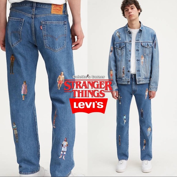 levi's x stranger things jeans
